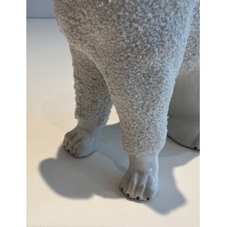 Paire de Chiens Cavalier King Charles Spaniel en Porcelaine de Staffordshire