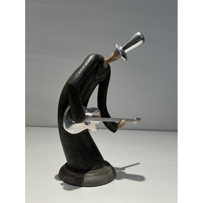 Sculpture Représentant un Guitariste 