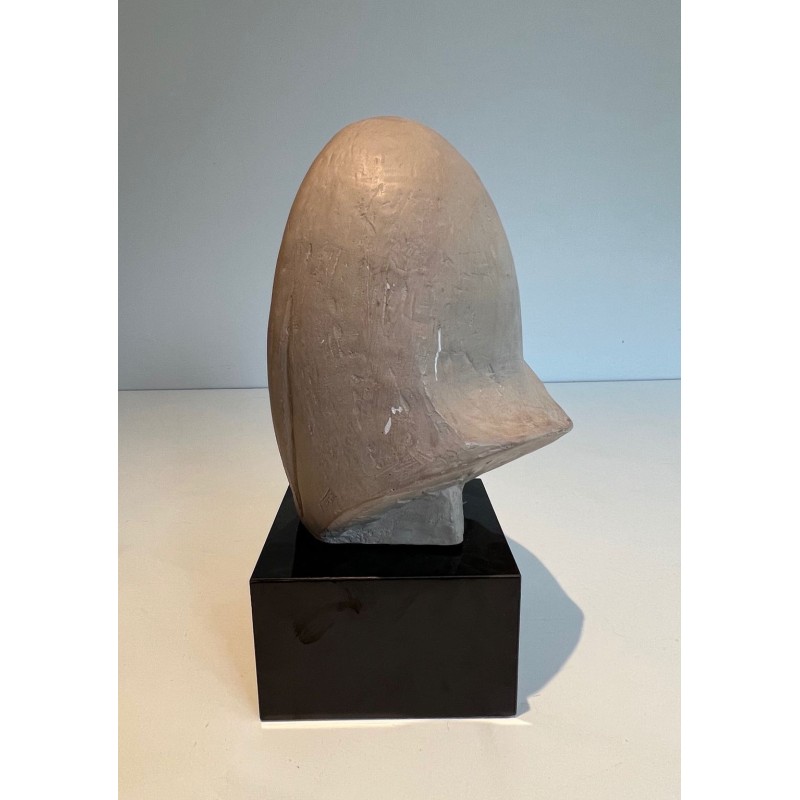 Terracotta Bust of a Woman in Ancient Egyptian Style, Austin Productions, 1980