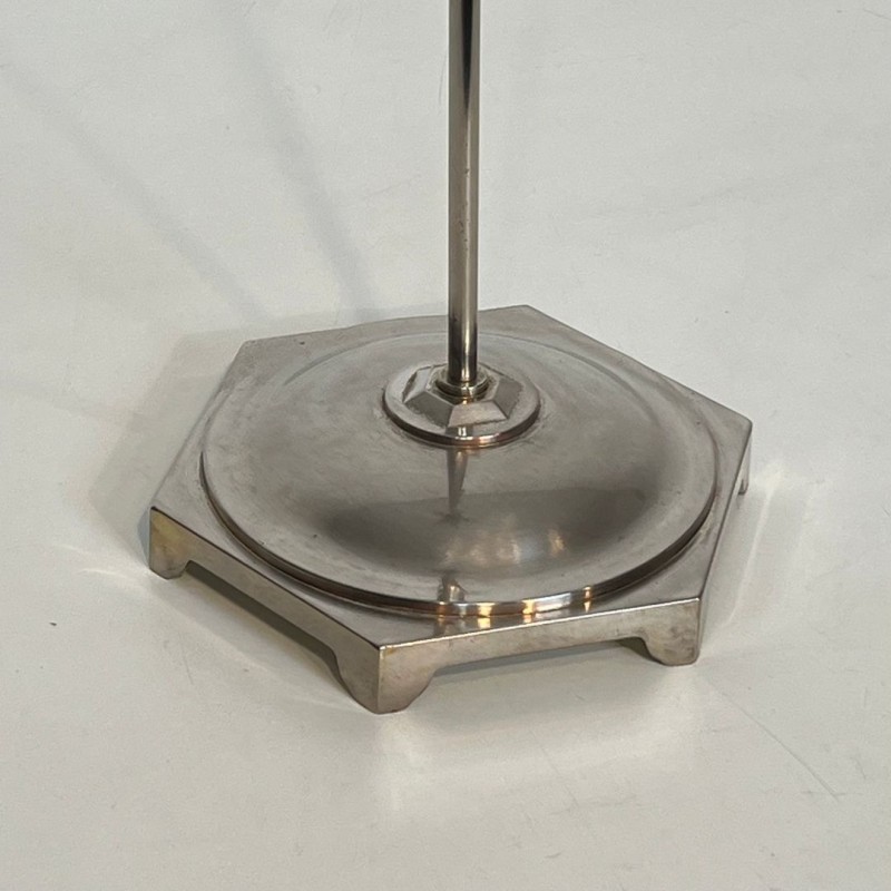 Nécessaire de Feu Moderniste sur Socle Chromé, Travail Français vers 1970