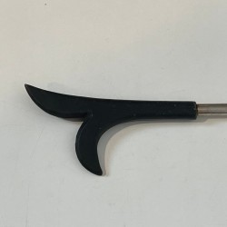 Modernist Fireplace Companion Set with Chrome Stand, French Design circa 1970