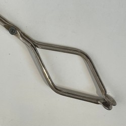 Nécessaire de Feu Moderniste sur Socle Chromé, Travail Français vers 1970